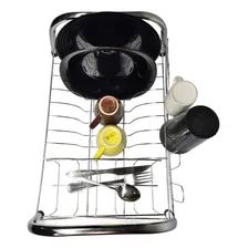 Escorredor Luxo Cama Cromado Inox Art Bella Foto mini  2