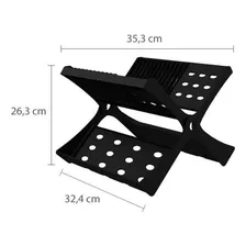 Escorredor Para Louças Epr1 Plástico Astra Cor Preto Foto mini 2
