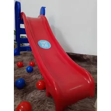 Escorregador 3 Degraus Parquinho Máxima Durabilidade Cor Rampa Vermelha Foto mini 4