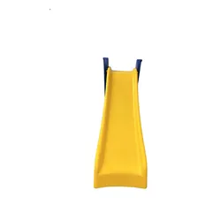 Escorregador Médio Amarelo C/ Escada Azul Click New Foto mini 3