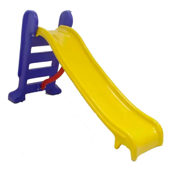 Escorregador Medio - Rampa - Infantil - Cor Amarelo Foto 1