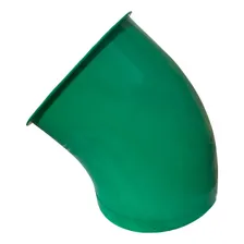 Escorregador/tubo Com Flange - 60º Cor Verde Foto  mini 1