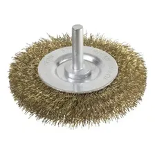 Escova Aco Circular Com Haste 4500rpm 50x8x6mm Inebras 6673 Foto mini 1