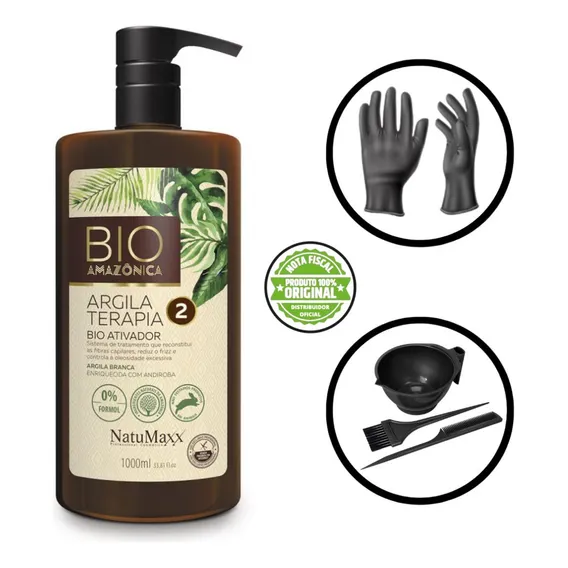 Escova Bio Amaz么nica Natumaxx Passo 2 Foto 1