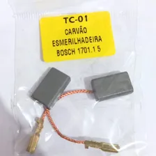 Escova Carvão Para Esmerilhadeira Bosch 1701.1 5 Pol. Tc01 Foto mini 3