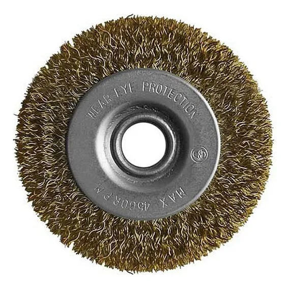 Escova Circular Ondulada 6x1 Furo 3/4 Beltools Foto 1