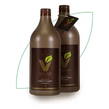 Escova De Biotina 100% Orgânica Vegan Hair S/ Formol - 2x1l Foto mini 1