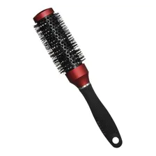Escova de cabelo Íon térmica 32mm vermelha e preta Belliz Foto mini  2