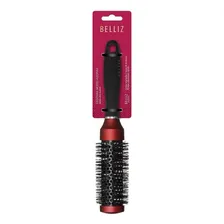 Escova de cabelo Íon térmica 32mm vermelha e preta Belliz Foto mini  3