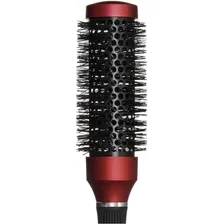Escova de cabelo Íon térmica 32mm vermelha e preta Belliz Foto mini 4