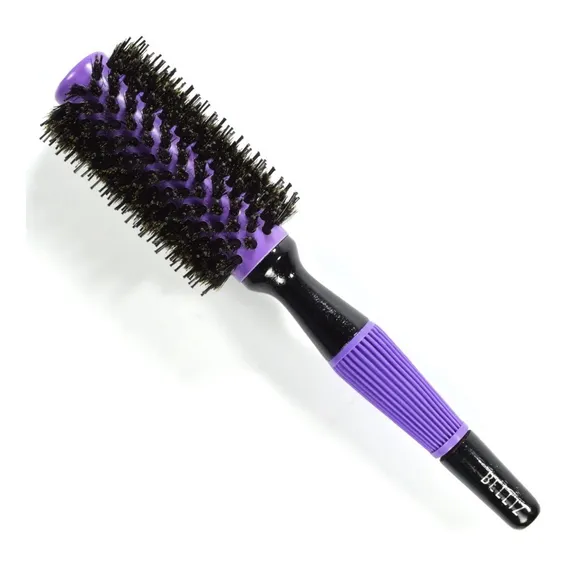 Escova De Cabelo Madeira Cerâmica Premium 27mm - Belliz 469 Foto 1