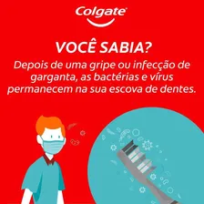 Escova dental Colgate Classic Clean 3 unidades Foto mini  3