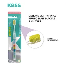 Escova Dental Kess Pro Clear Cerdas Extra Macia Foto mini 2