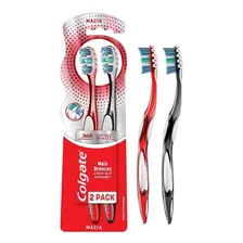 Escova Dental Macia Colgate Luminous White 360° 2 Unidades Foto mini  3