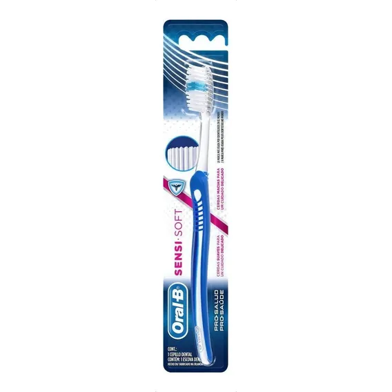 Escova Dental Macia Oral-B Pro-Saúde Sensi-Soft Foto 1