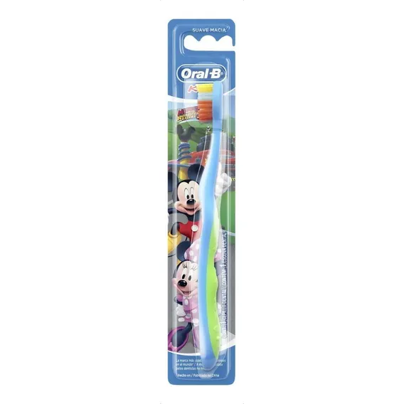 Escova Dental Oral-B Kids Mickey Mouse Suave Foto 1