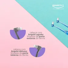 Escova Dental Powerduo Sensitive 2 Tufos Powerdent Full Foto mini 2