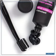 Escova Dente Curaprox Cs5460 Black + Creme Dental Black 8 Foto mini 3