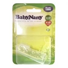 Escova Dente Massageadora De Dedo Para Bebe Silicone Cor Branco Foto mini 1