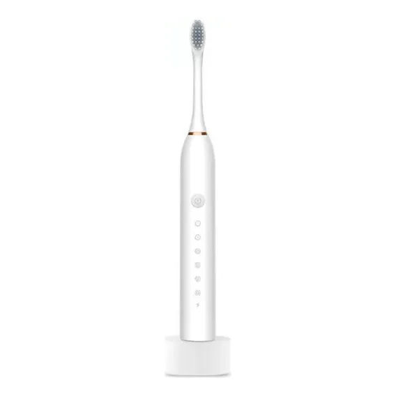 Escova Dentes Elétrica Ultra-sônica Recarregável Refis Cor Foto 1