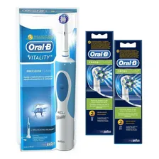 Escova Elétrica Oral-b Vitality D12 110v + 4 Cross Action Foto mini 2