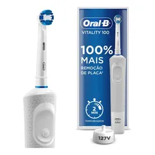 Escova Elétrica Recarregável Oral B Vitality + 2 Refis 110v Foto mini  3
