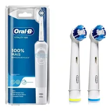 Escova Elétrica Recarregável Oral B Vitality + 2 Refis 110v Foto mini  2