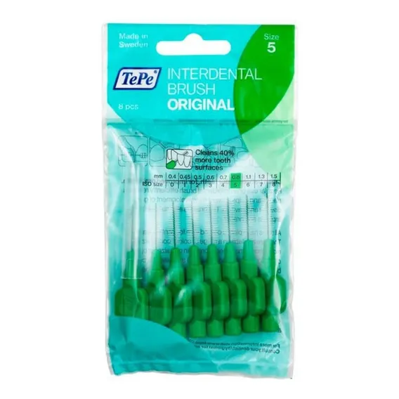 Escova Interdental Tepe - Macia 0,8mm (verde) Foto 1