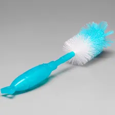 Escova Limpa Mamadeira E Bico 2 Em 1multikids Baby Cor Azul Foto mini 4