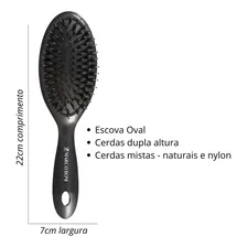 Escova Marco Boni Profissional Oval Cerdas Mistas - 8054 Foto mini 2
