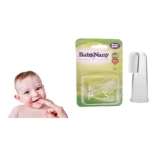 Escova Massageadora Para BebĂȘ Baby Nany Cor Branco Foto mini 1