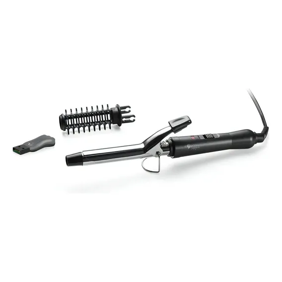 Escova Modeladora Cachos Cabelo Bivolt Automatico 200 Foto 1