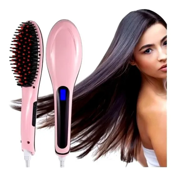 Escova Modeladora Secador Alisadora De Cabelo Bivolt 110v Foto 1