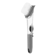 Escova Multiuso Limpeza Lava Louça C/ Dispenser Detergente Foto  mini 1