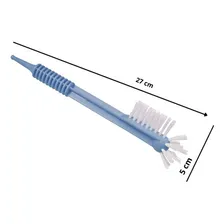 Escova Para Lavar Mamadeiras E Bicos Dupla Ação Kuka Cor Azul Foto mini 3