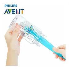 Escova Para Lavar Mamadeiras E Bicos Philips Avent Azul Foto mini 4
