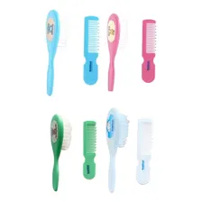 Escova Pente Kit 12 Unidades Infantil Bebê Doação Atacado Foto mini 1