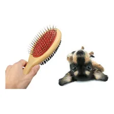 Escova Pet Western Dupla Para Pelos Cachorro Cão Gato Coelho Cor Pet-62 (21cm) Foto mini  3