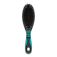 Escova Pino Sem Bolinha-pente Pet Tosa Banho Propetz Caes Cor Preto E Verde Foto mini 1