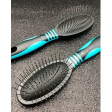 Escova Pino Sem Bolinha-pente Pet Tosa Banho Propetz Caes Cor Preto E Verde Foto mini 3