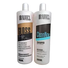 Escova Progressiva Gloss Redutor 2x1 Iraquel Cosméticos Foto  mini 1