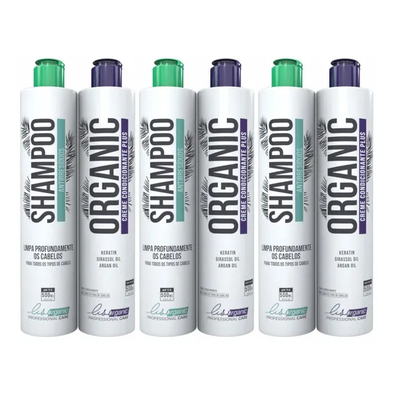 Escova Progressiva Lisorganic Organica Cabelo Liso 0% Formo Foto 1