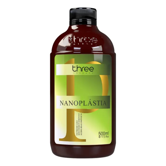 Escova Progressiva Pantovin Zero Formol Nanoplastia 500ml Foto 1