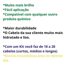 Escova Progressiva Profissional Ouro-jc Selagem Profissional Foto mini  2
