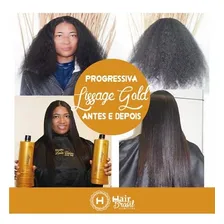 Escova Progressiva Sem Formol Lissagé Gold Hair Advance Foto mini 3