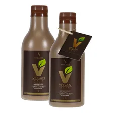 Escova Progressiva Sem Formol Orgânica Kit Vegan Hair 300ml Foto mini 1
