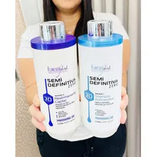 Escova Progressiva Semi Definitiva 2x1litro Forever Liss Foto mini 4