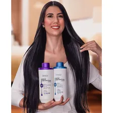 Escova Progressiva Semi Definitiva 2x1litro Forever Liss Foto mini 3