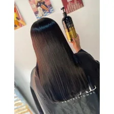 Escova Progressiva Semidefinitiva Alenka Gold 1l Alisa Afro Foto mini 3