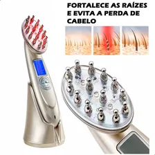 Escova Rf/led Laser Infra Vermelho Antiqueda Cabelo Massagem Cabeludo K-SKIN Foto mini  2